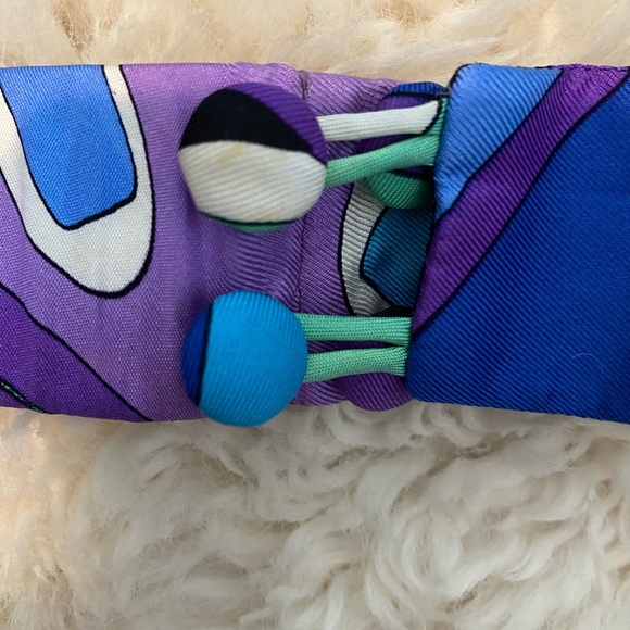 1990’s Emilio Pucci Silk Bra, Made in Italy, size 12 - Picture 6 of 12